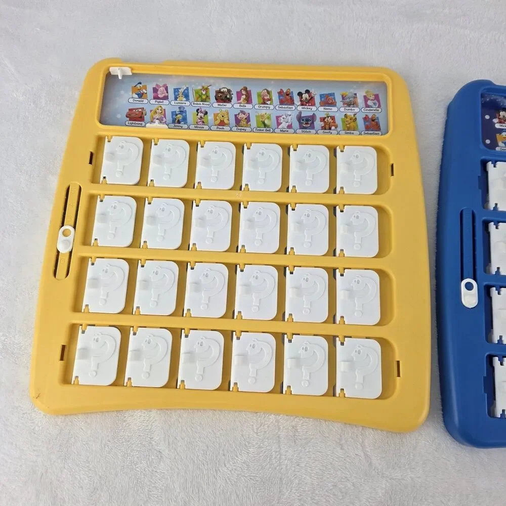 Disney Guess Who Game Hasbro Toy Story Cars Mickey Minnie Princess 2014 Complete